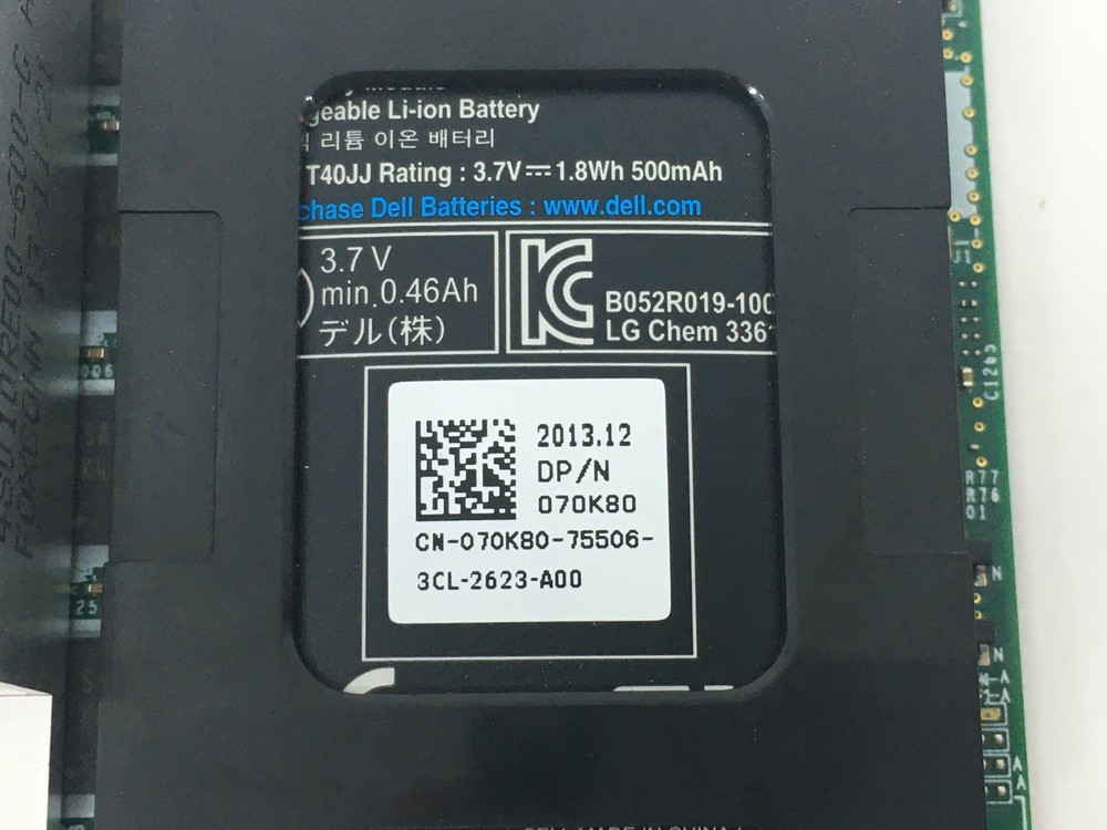 Dell PERC H710 6GBPS SAS/SATA RAID Controller Mini Mono 05CT6D