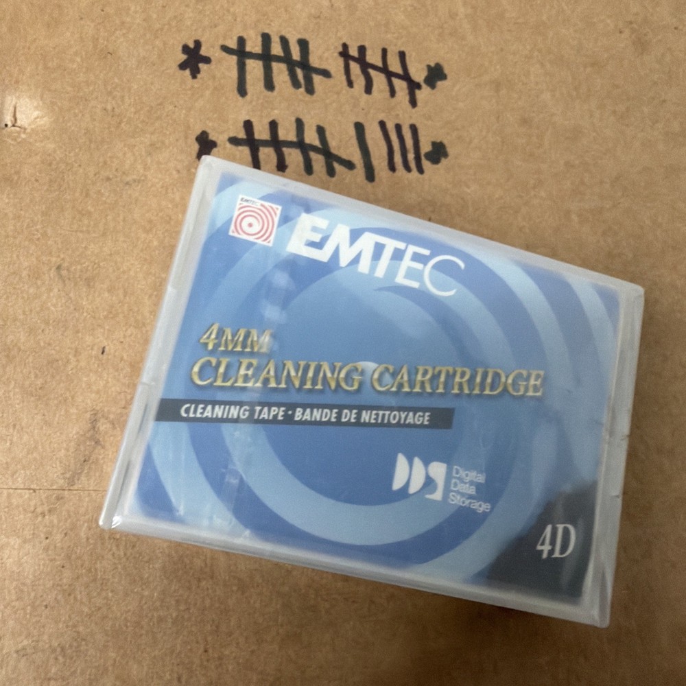 EMTEC 4MM Cleaning Cartridge 4D