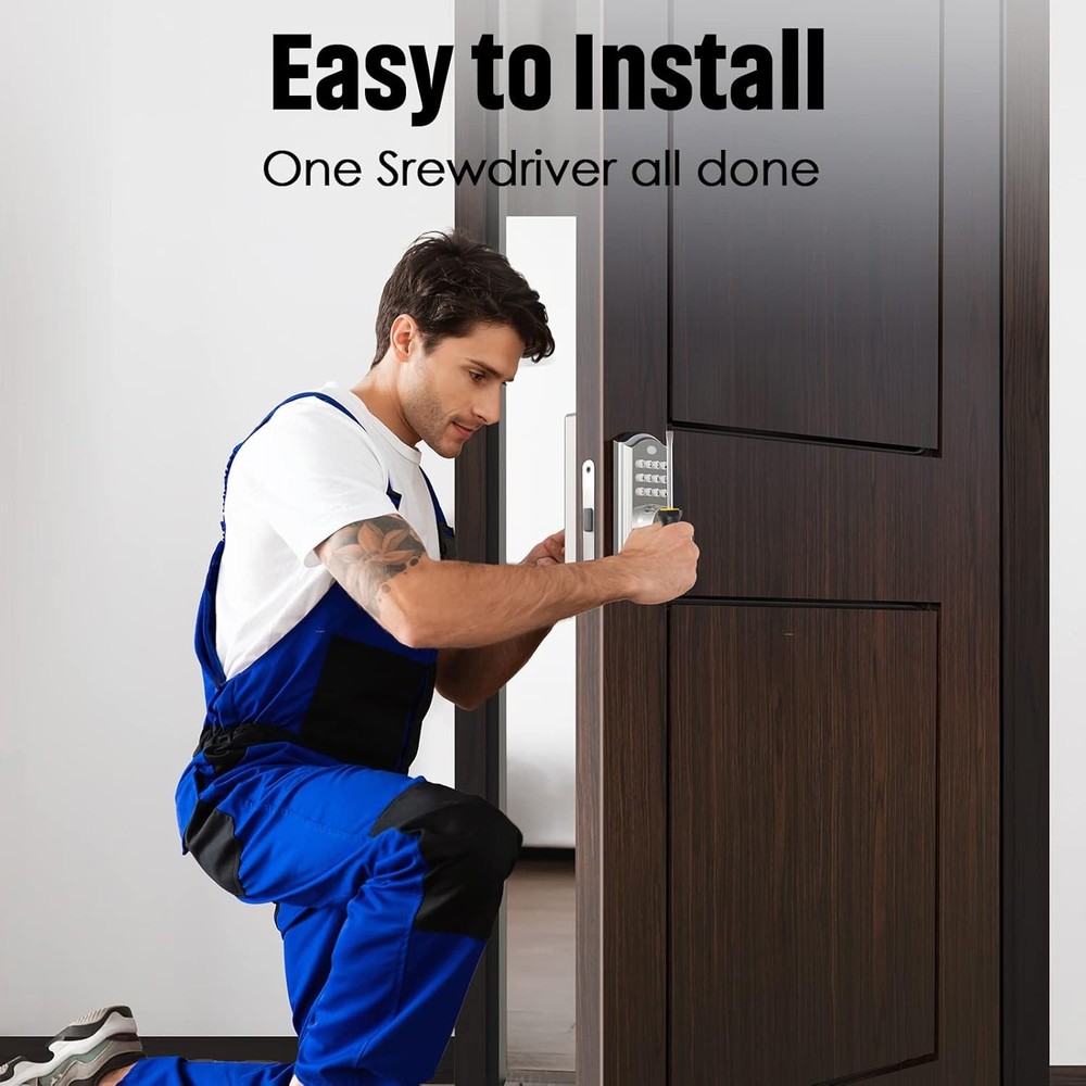 Keyless Door Locks - Keypad Electronic Door Locks, Smart Deadbolt Locks