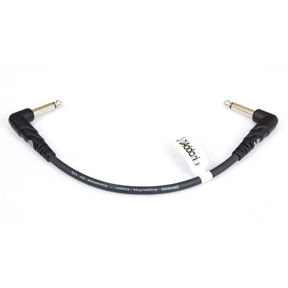 D'Addario Right Angle Patch Cable Cable | 6"