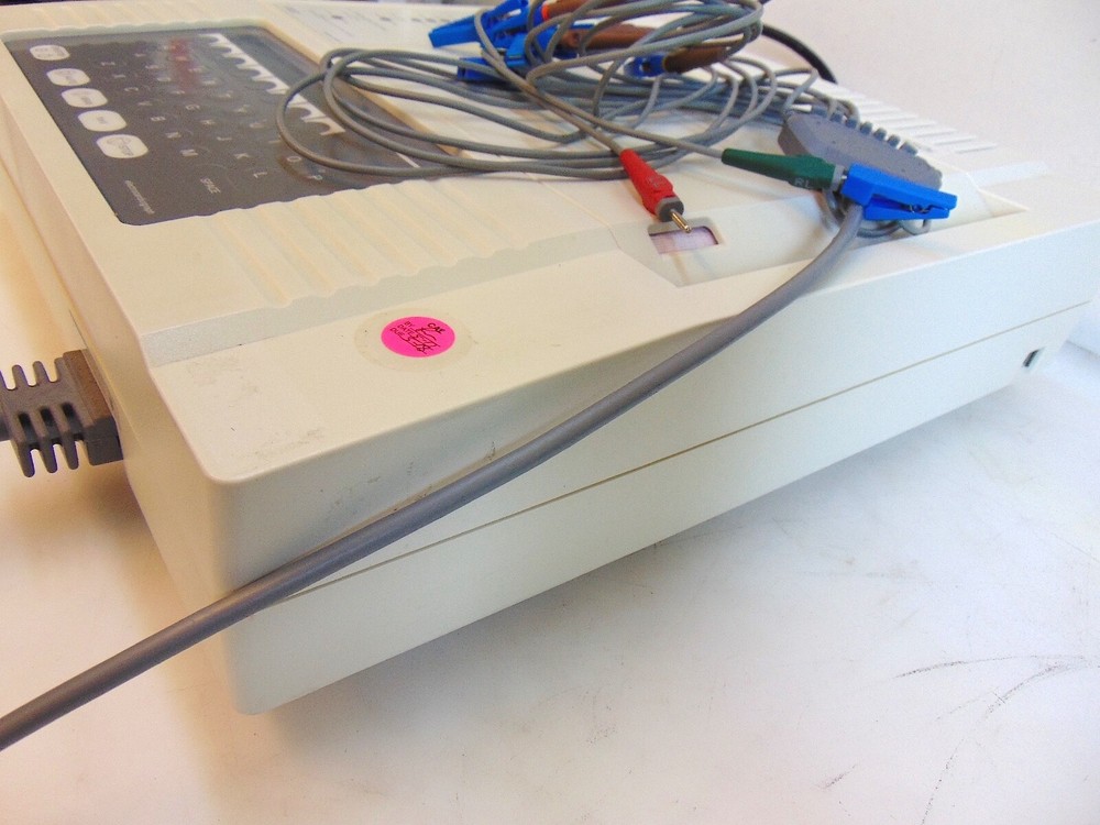 Burdick E350i Interperative Electrocardiograph ECK EKG Machine With Leads S5791x