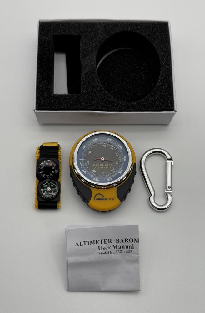 Altimeter Compass Barometer Thermometer Multi-Function Mingle BKT381