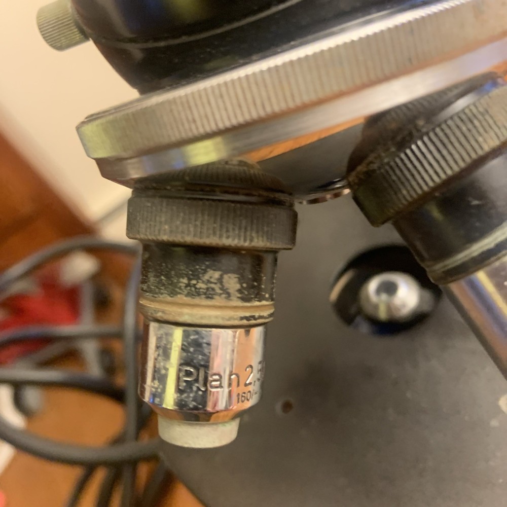 Carl Zeiss - Binocular Microscope with four Objective Lenses