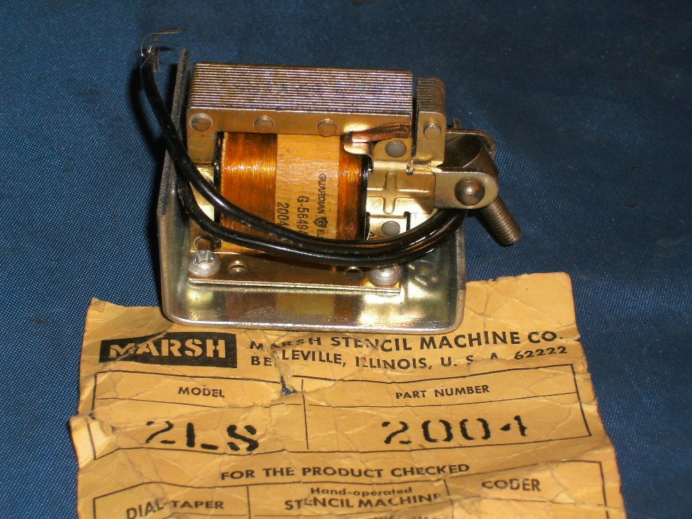MARSH 2004 PULL SOLENOID FOR 2LS TWIN TAPER