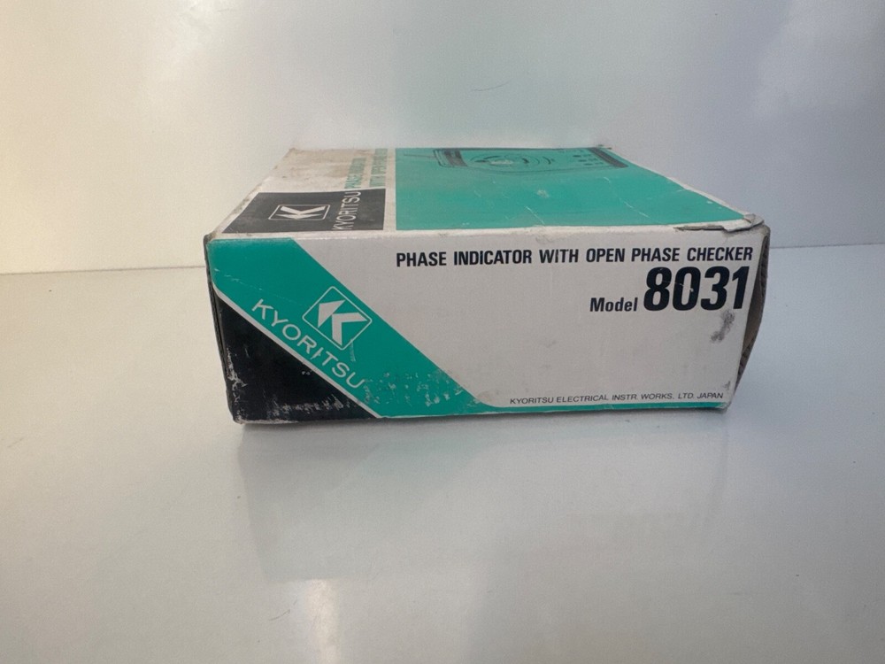 KYORITSU 8031 Phase Indicator with Open Phase Checker