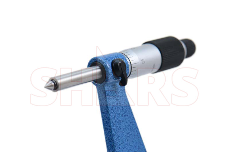 SHARS 3-4" SCREW THREAD CARBIDE MICROMETER MULTI ANVILS .0001 NEW P}