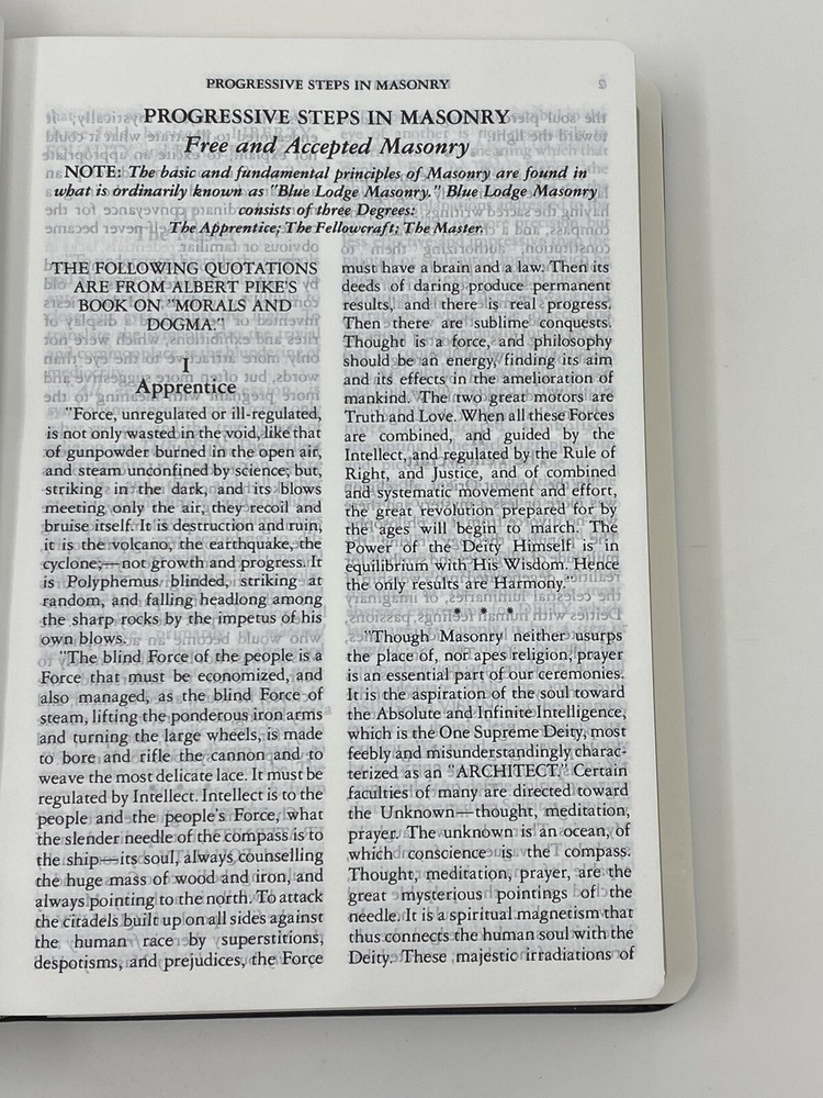 New Scottish Rite Member Bible Cornerstone Edition