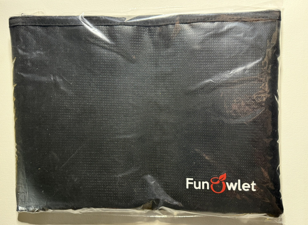 Fireproof Safe Money Document Bag - 13.4" x 9.8"