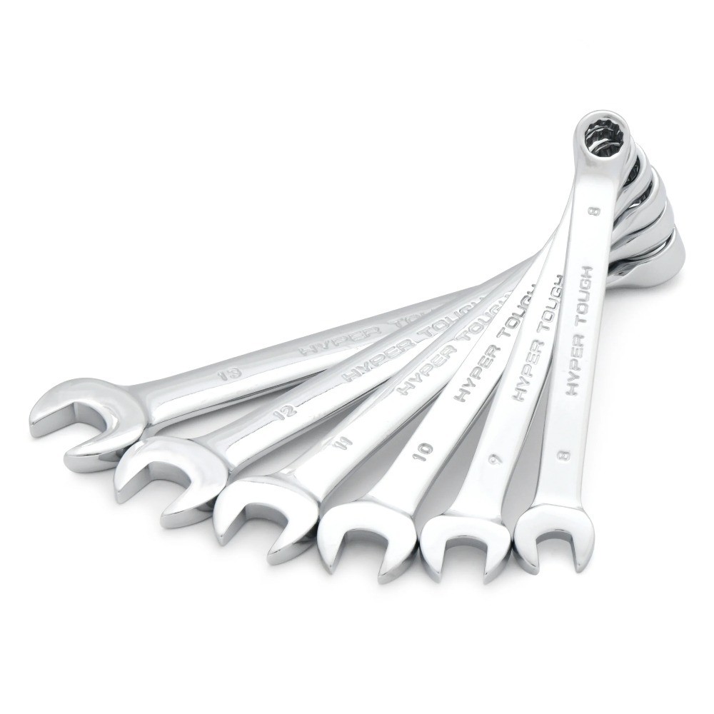 12-Piece Metric Combination Wrench Tool Set, Hand Tools