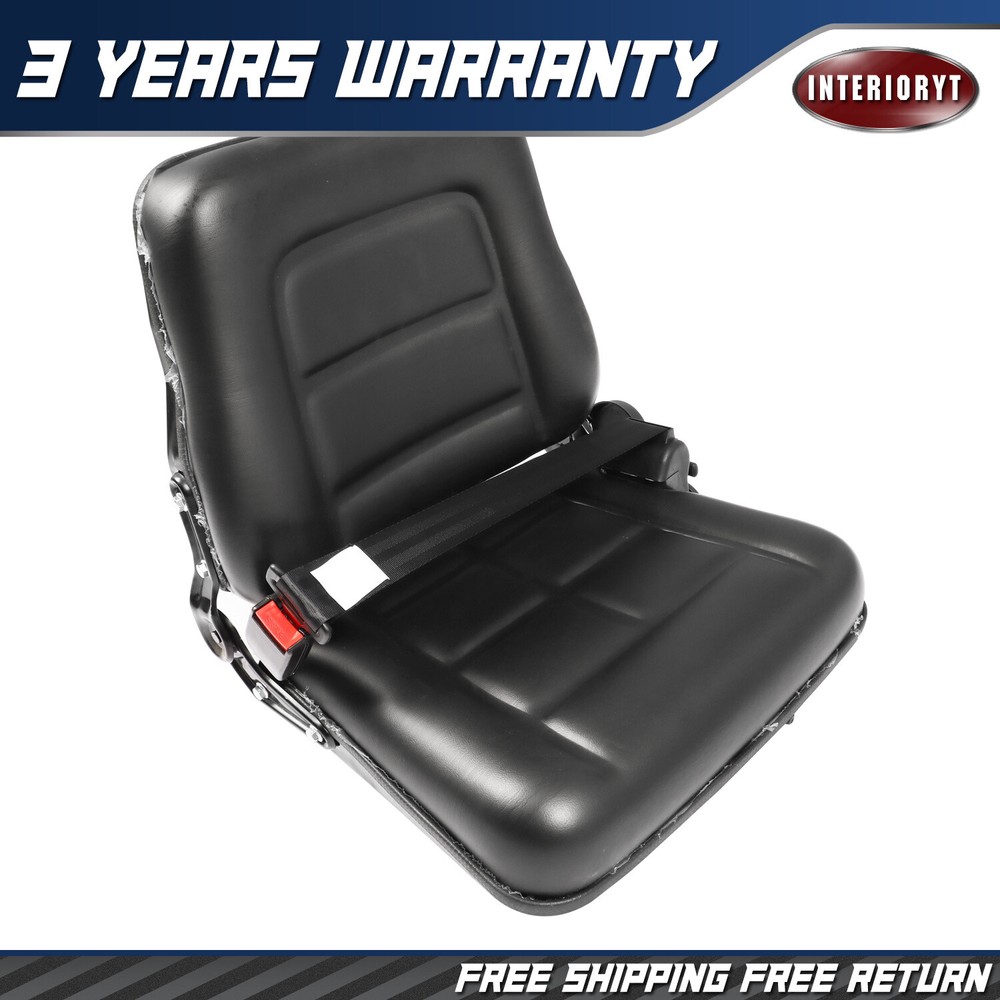 Universal Forklift Seat  For Tractor Loader Excavator Mini Digger