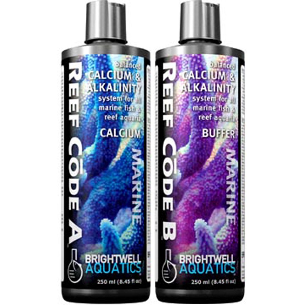 Brightwell Aquatics Reef Code A&B Pro Pack 2x 250mL Balanced Calcium Alkalinity