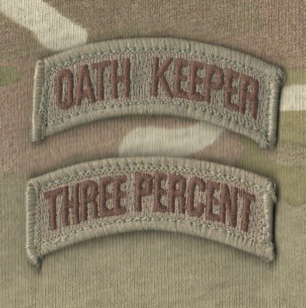COMBINED JOINT SP OPS TASK FORCE CJSOTF vêlkrö 2" 2-PC: ΜΟΛΩΝ ΛΑΒΕ + WING-SKULL