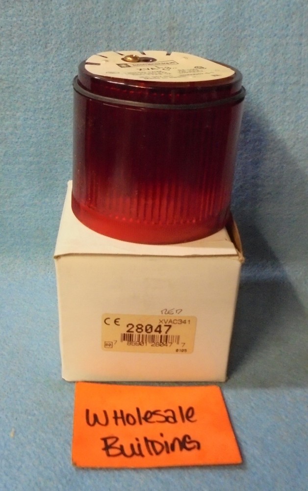 TELEMECANIQUE STACK LIGHT XVAC341 RED 7 WATTS MAX 240 VAC