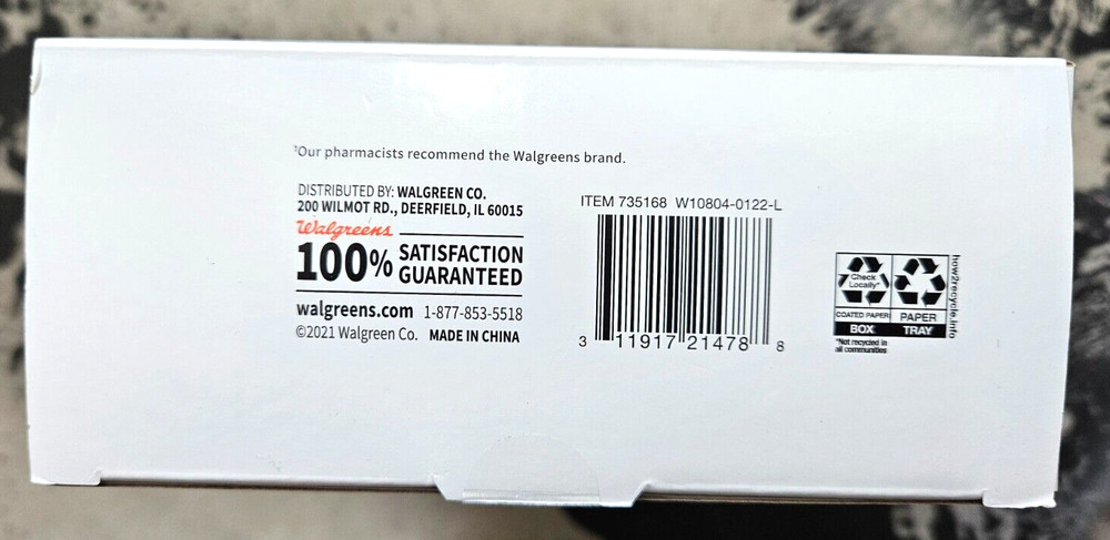 Walgreens Vibration Therapy Wrap Relief & Recovery Reusable 3 Therapy Modes