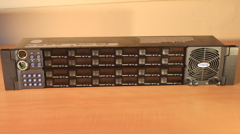 Clear-Com V-Series 24 Button Intercom Panel (V24P4) NEEDS REPAIR