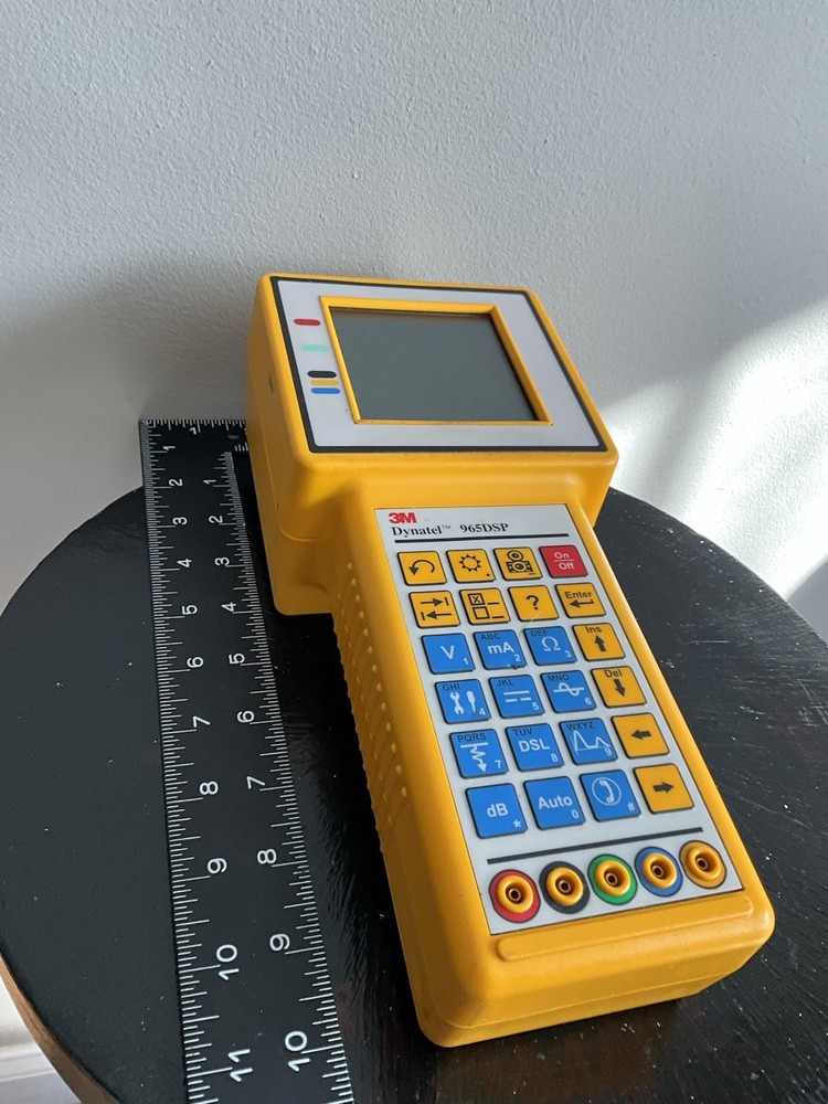 3M Dynatel 965DSP A/C Subscriber Loop Analyzer TDR Untested No Power Cord