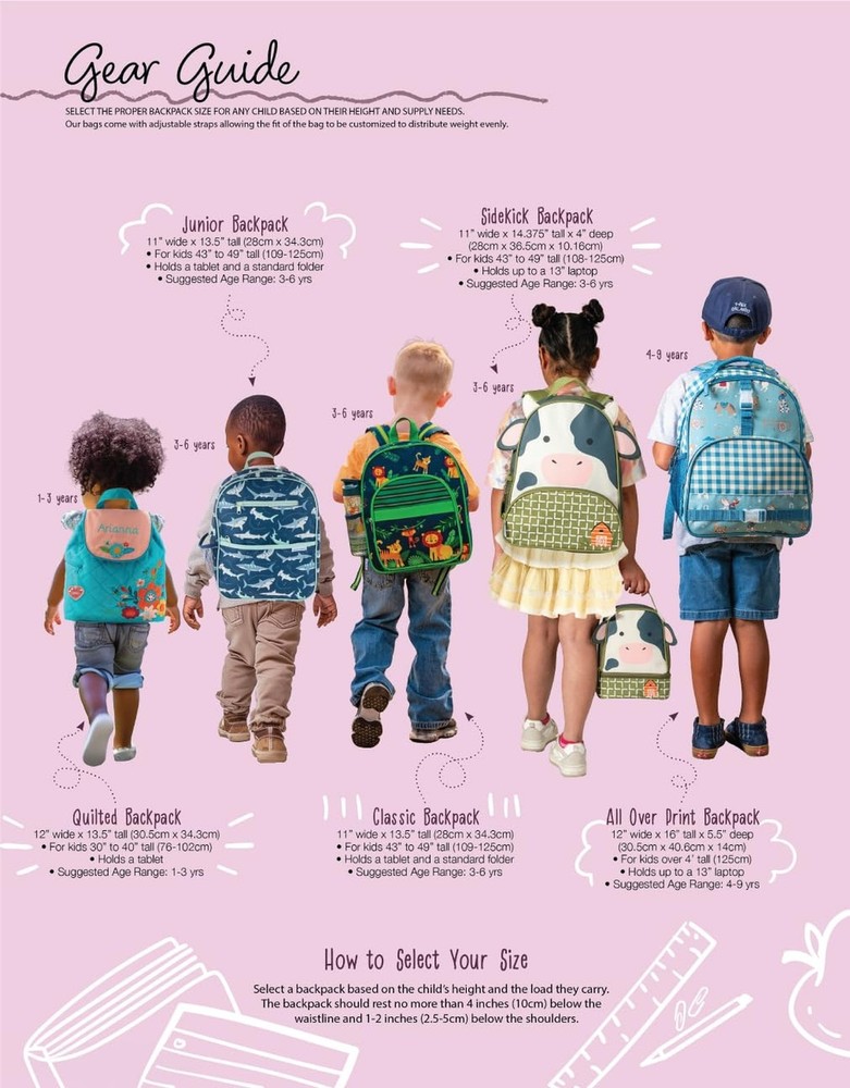 Stephen Joseph Boys' Train, One Size Quilted Backpack