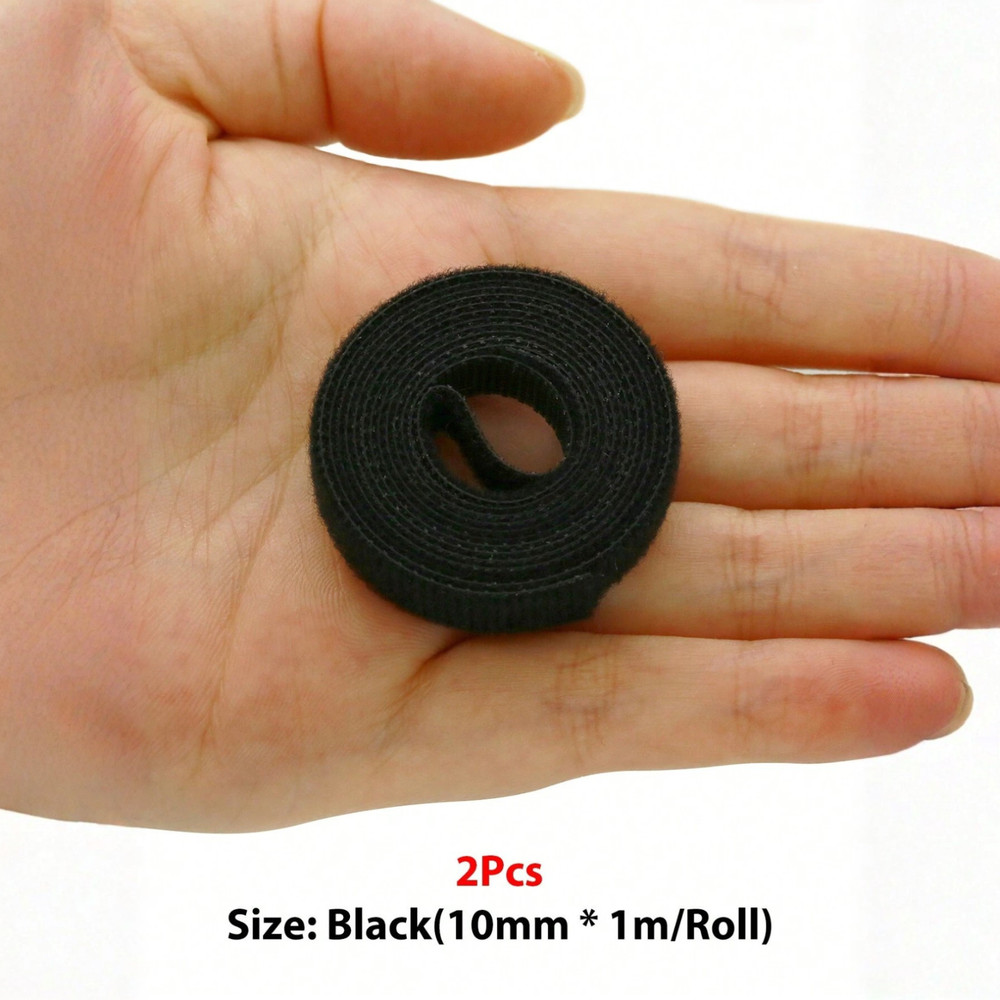 1-5m Reusable Hook and Loop Cable Tie Adjustable Cable Organizer Tape Cord Wrap