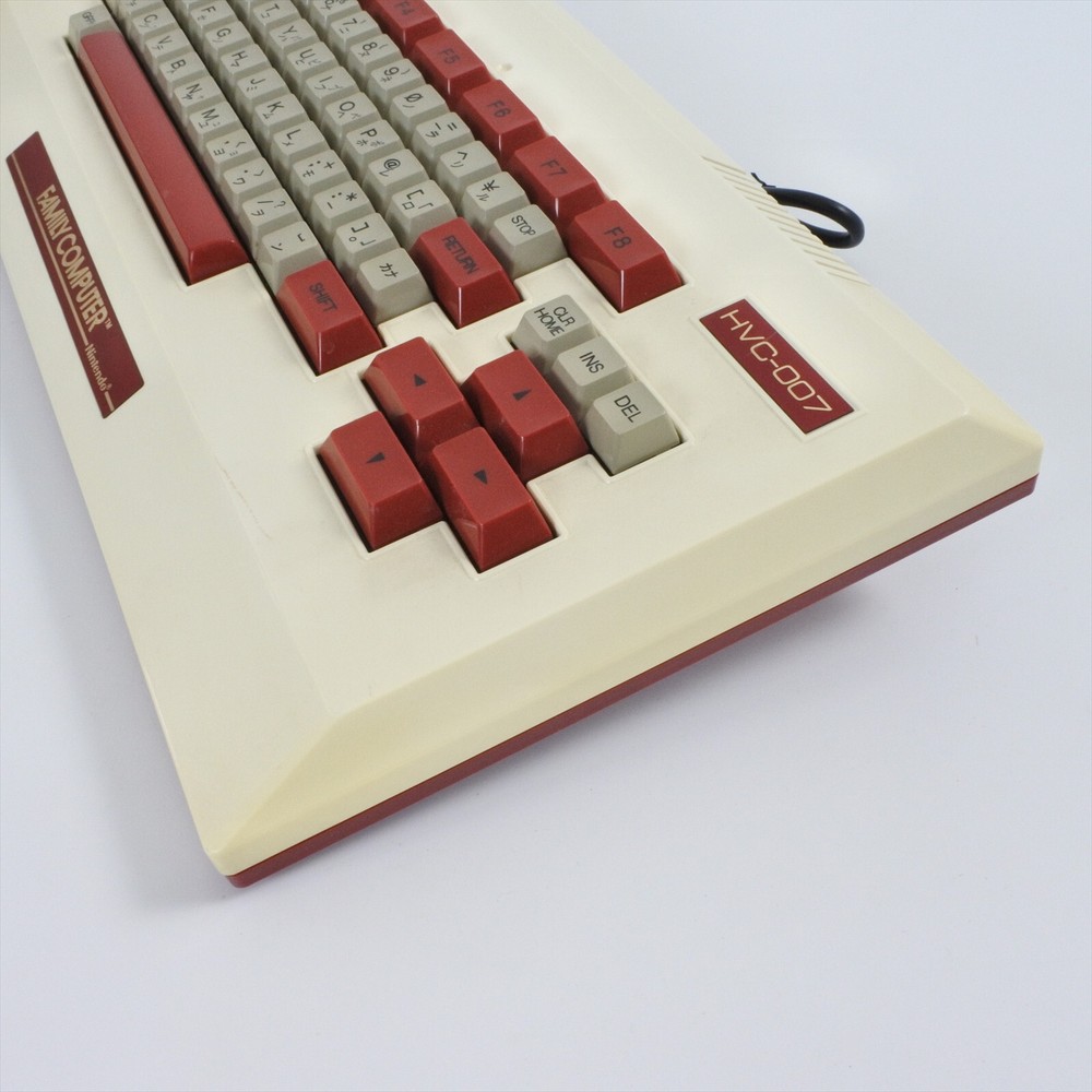 Famicom Family Basic Official Keyboard HVC-007 NINTENDO Tested JAPAN Ref 2401