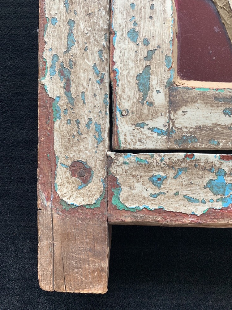 Window Architectural Salvage - Star Pattern - Mortise & Tenon Construction