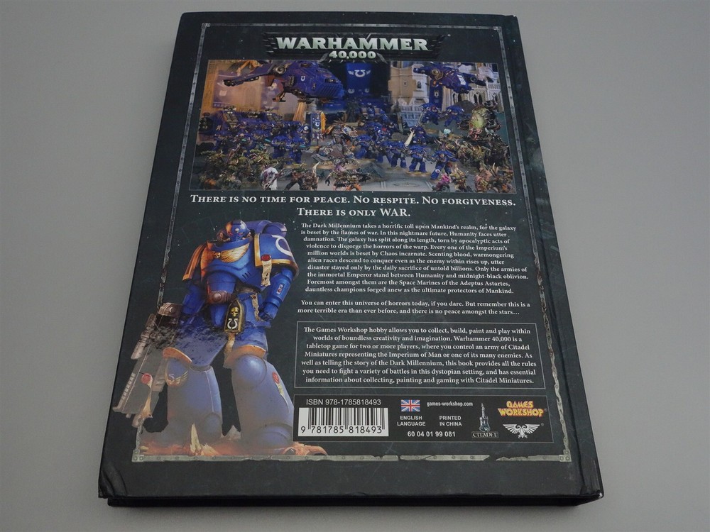 Warhammer 40K: 8th Edition Core Rulebook (oop edition, hardcover)