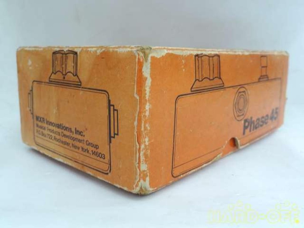 MXR PHASE 45 SCRIPT LOGO Phaser