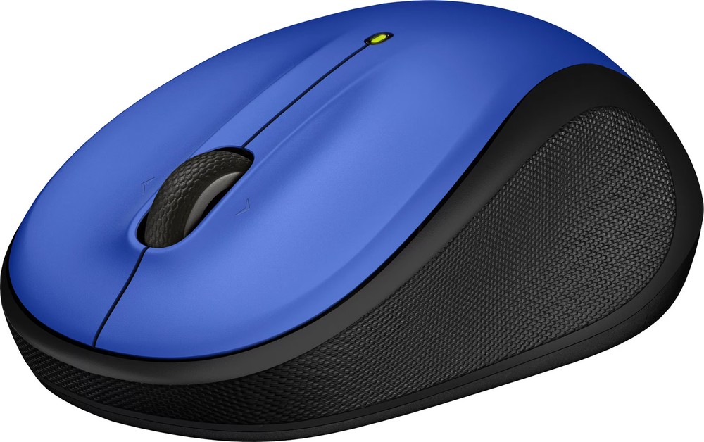 Logitech - M325s Wireless Optical Compact Ambidextrous Mouse - Wireless - Blue