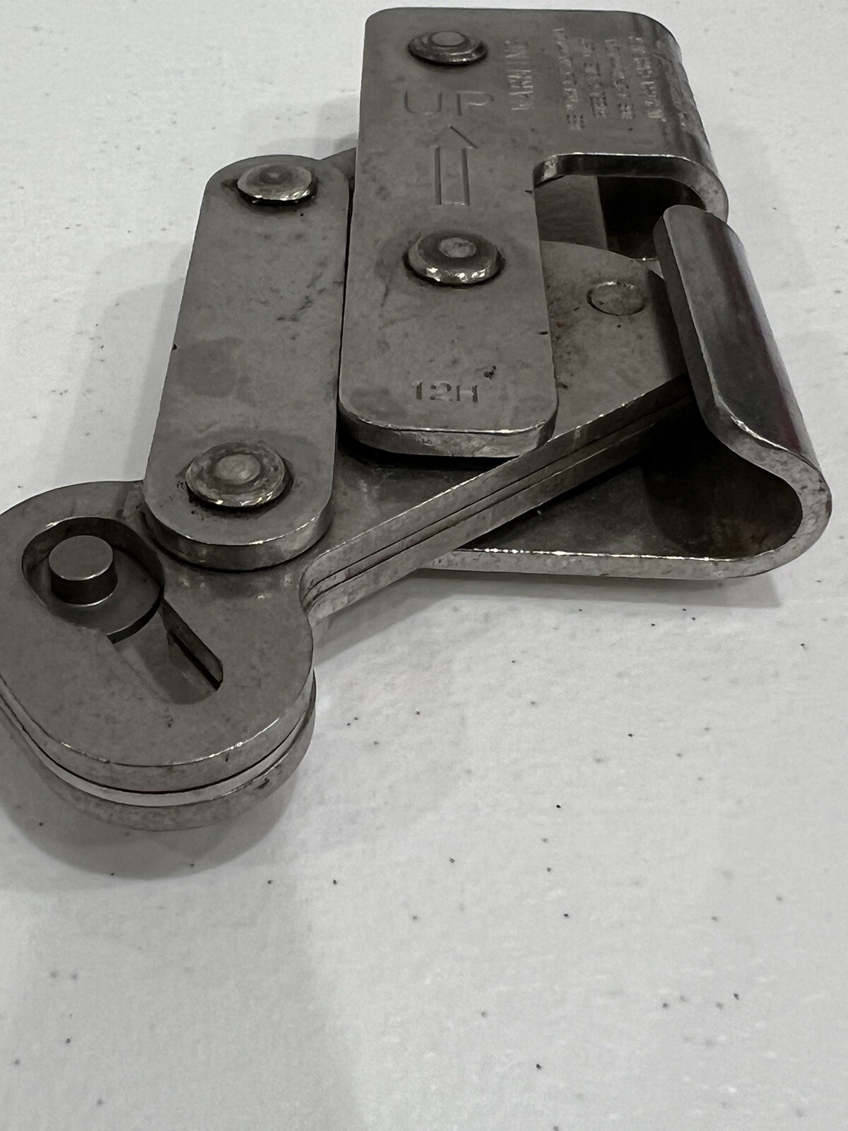 Travellers Ladder Wire Rope Grab with Autolocking Carabiner