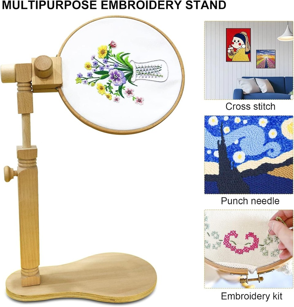 Embroidery Hoop Stand