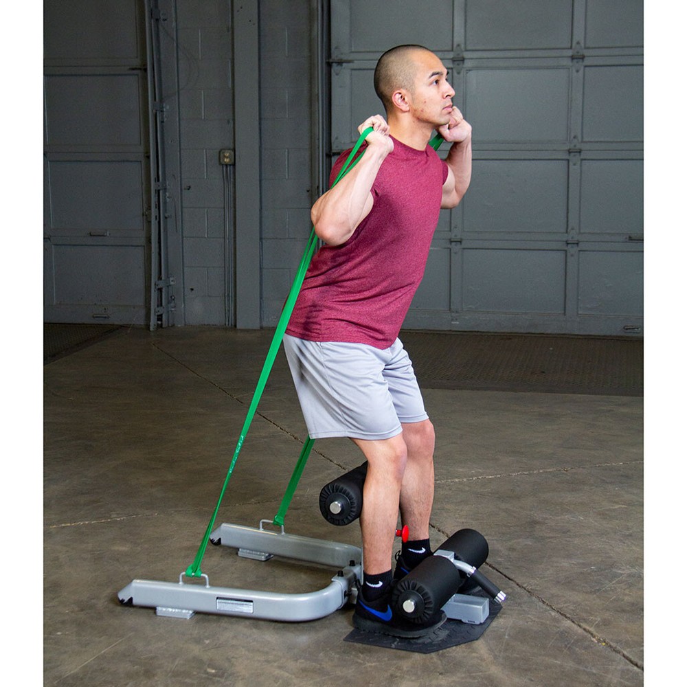 Body-Solid (GSS50B) Adjustable Sissy Squat Bench for Home Gym Workout, Exercise