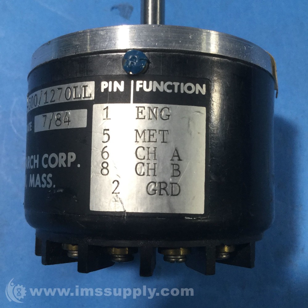 Dynamics Research 77L10-A03-500/1270LL Rotary Encoder USIP