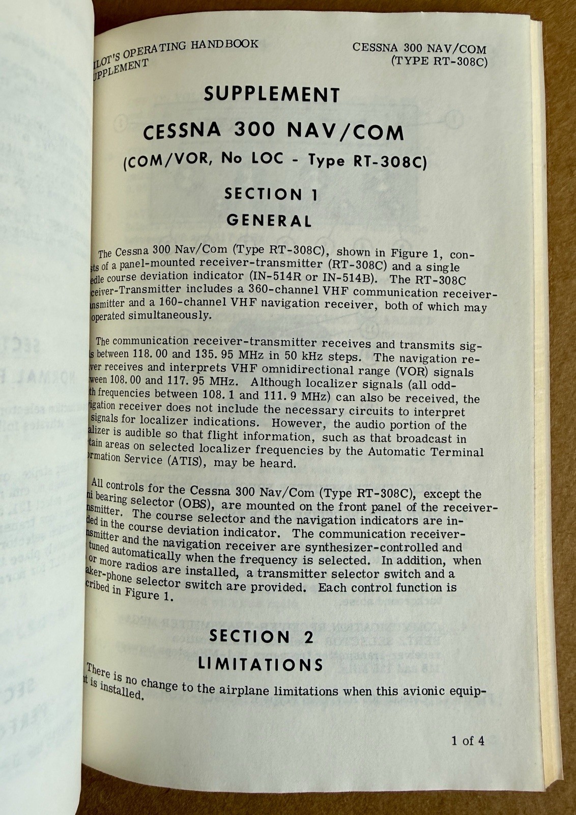 Cessna 1977 Skyhawk Model 172N Pilot's Operating Handbook Procedure Manual