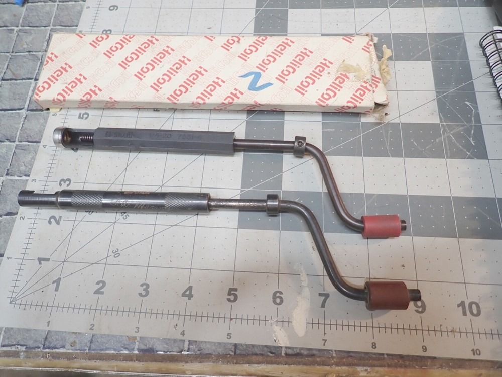 Two 1/4"-20 Heli-Coil Inserting Tool # 7551-04