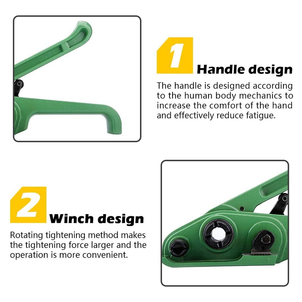 Efficient Manual Banding Tools: Strapping Tensioner & Cutter for Cargo Security