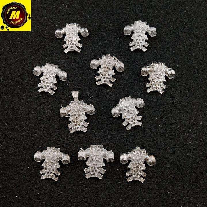 Black Templars Backpacks (x10) - #162643 - Black Templars