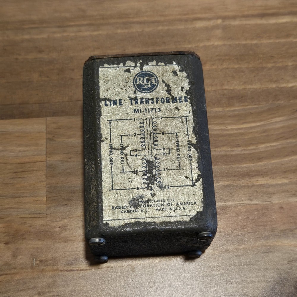 Vintage RCA Line Transformer MI-11713