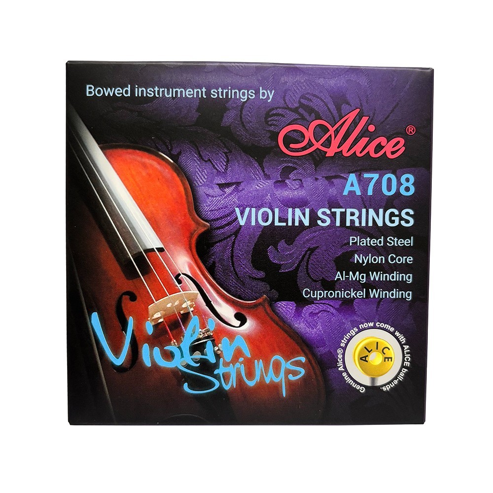 Alice A708 Professional Violin Strings 5-string Set E-1a E-1b A-2 D-3 G-4
