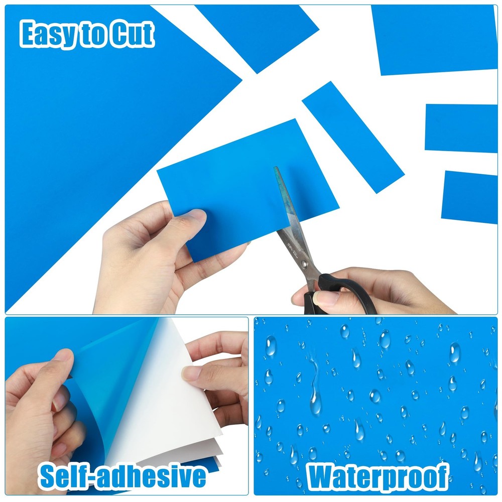 Extra Large Pool Liner Repair Patch 4x3FT Self Adhesive Vinyl Waterproof Patch