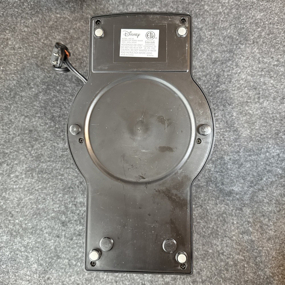 Disney Mickey 90th Anniversary Double Flip Waffle Maker MIC-62, Tested
