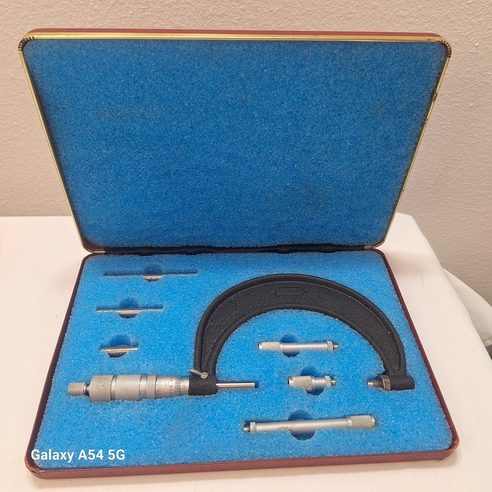 Micrometer Central Tool Co. Tool Set With Case