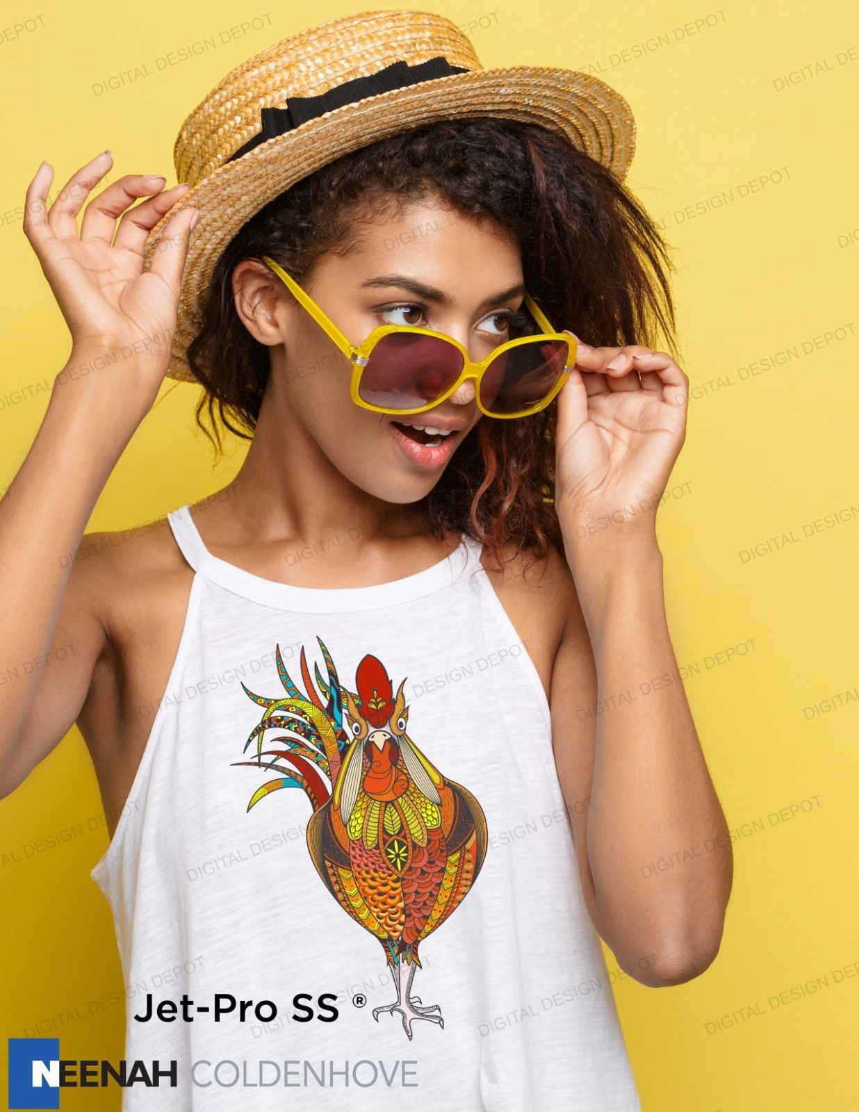 Heat Transfer Paper Iron On T-Shirt Light Color Print JET PRO® SS 8.5x11-11x17