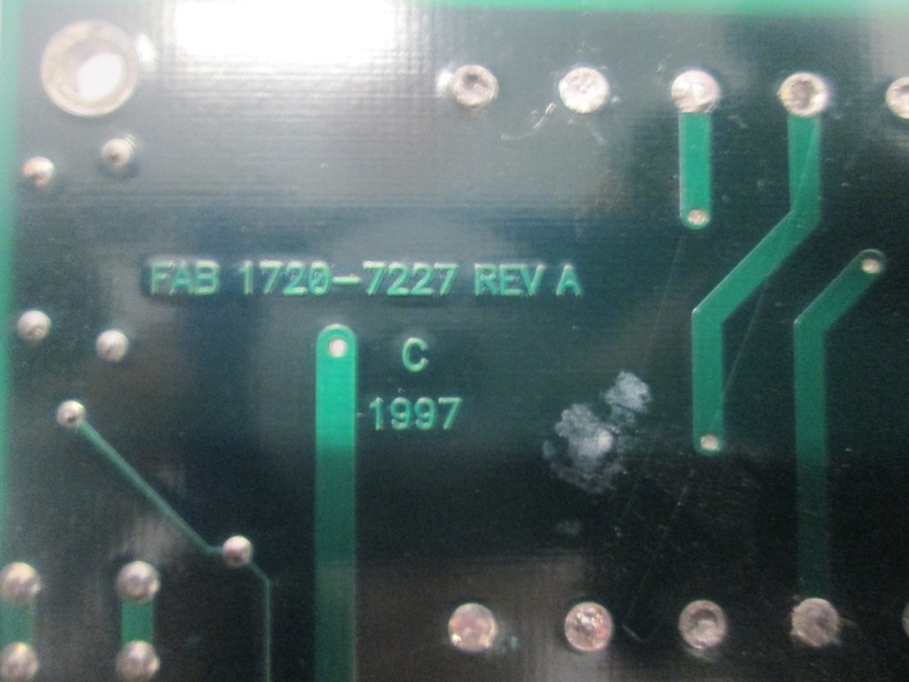 Schumacher, 1730-7227, Cabinet Control PCB, Used