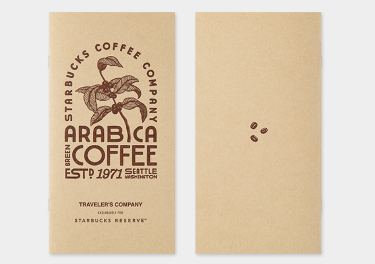 TRAVELER’S notebook for Starbucks Reserve Roastery Tokyo Refill ARABICA Blank