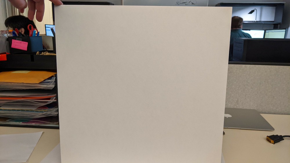 White Paper Chip Board