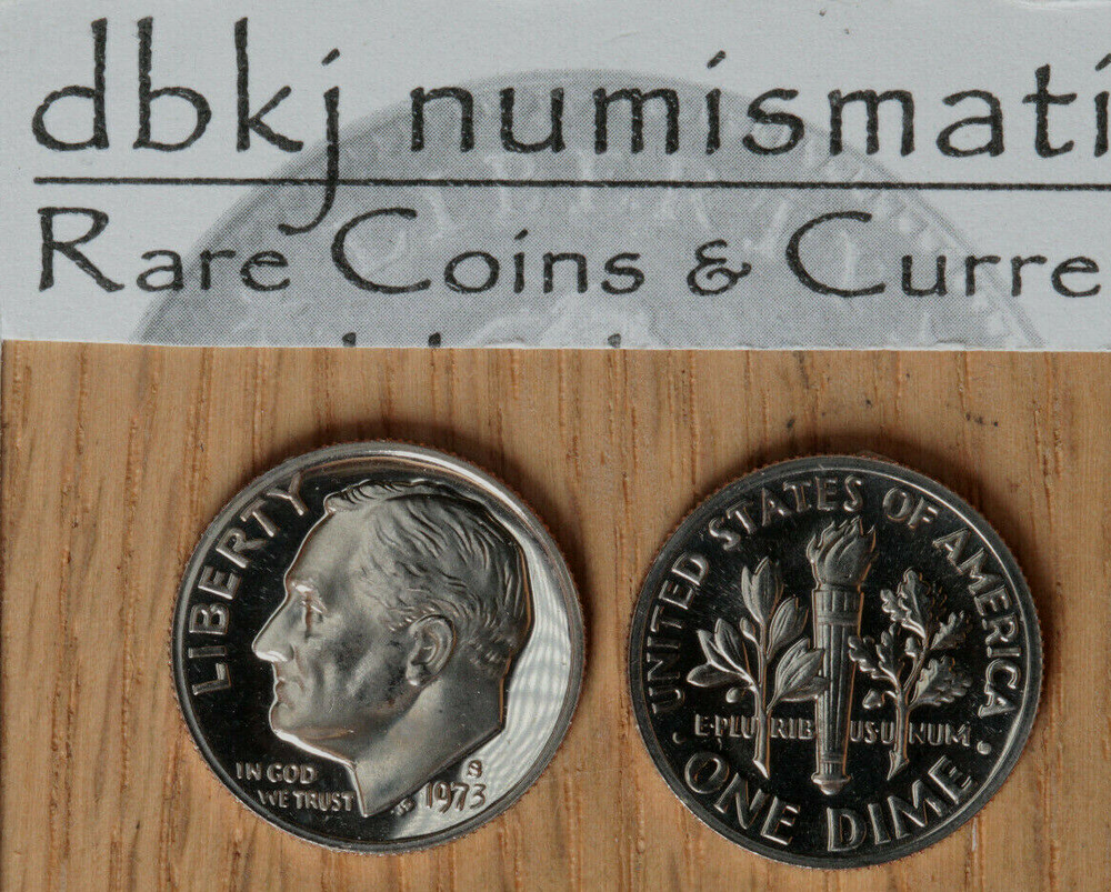 1973 S Proof Roosevelt Dime - Choice to Gem Proof