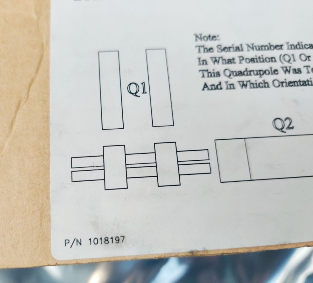 AB Sciex API 2000 3000 MS Q2 Collision Cell Quadrupole Rod Assembly 1018197