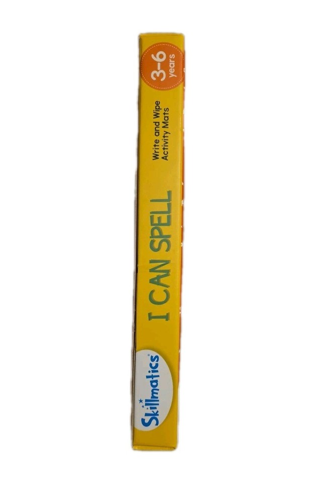 Skillmatics I Can Spell Write, Wipe, Repeat Activity Ages 3-6 Years