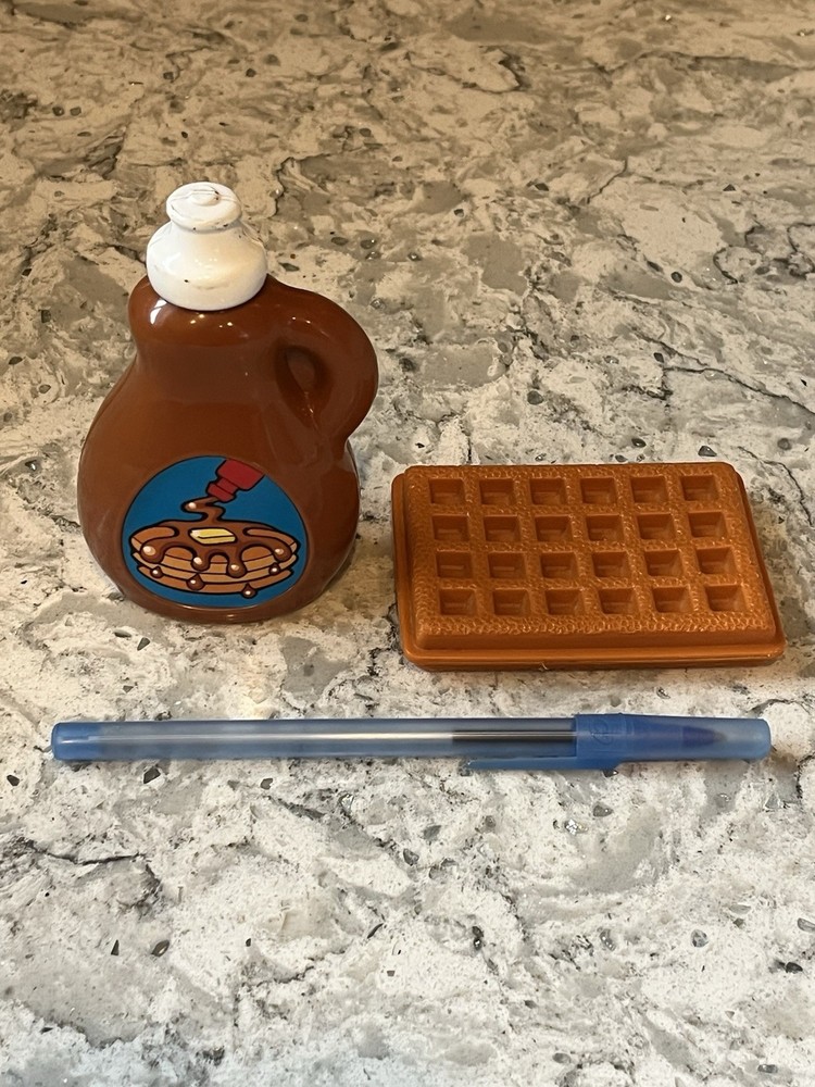Vintage Pretend Kitchen Syrup & Waffle
