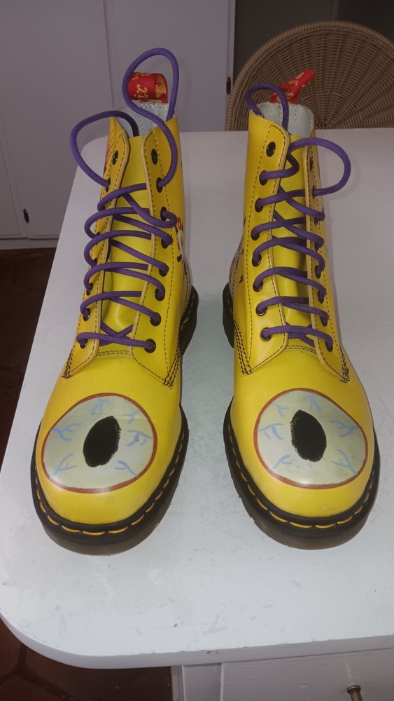 Dr. Martens x Gary Baseman Boots Mens Size 11