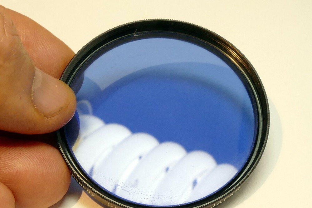 Quantaray 55mm Filter 80A multi-coated deep blue